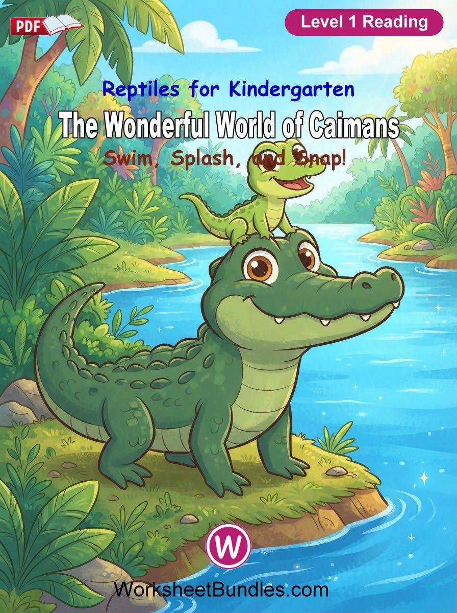 Swim, Splash, and Snap! The Wonderful World of Caimans